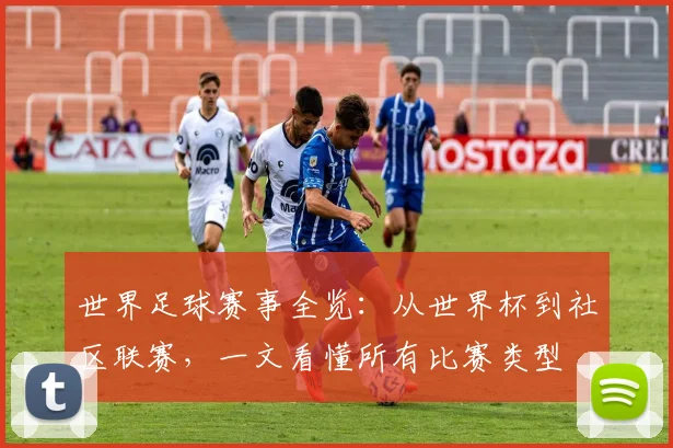 世界足球赛事全览:从世界杯到社区联赛,一文看懂所有比赛类型